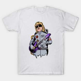 Astronaut Playing Guitar T-Shirt